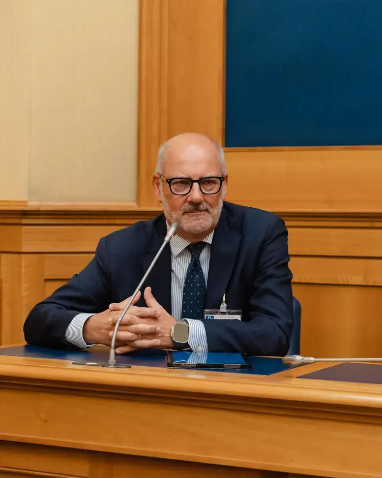 Stefano Filippi è intervenuto in qualità di critico d’arte per illustrare il lavoro di Paolo Mariani